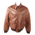 Original U.S. WWII Army Air Forces Type A2 Leather Flight Jacket by Willis & Geiger with Replaced Lining & Damage Original Items