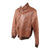 Original U.S. WWII Army Air Forces Type A2 Leather Flight Jacket by Willis & Geiger with Replaced Lining & Damage Original Items