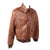 Original U.S. WWII Army Air Forces Type A2 Leather Flight Jacket by Willis & Geiger with Replaced Lining & Damage Original Items