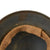 Original German WWII Luftwaffe Single Decal M40 Helmet Shell with Liner Remnant - Stamped Q64 Original Items