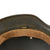 Original German WWII Luftwaffe Single Decal M40 Helmet Shell with Liner Remnant - Stamped Q64 Original Items