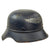 Original German WWII M38 Luftschutz Beaded Gladiator Air Defense Helmet Shell - dated 1938 Original Items