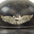 Original German WWII Luftschutz Civil Air Defense Beaded M40 Helmet Shell - marked Q64 Original Items