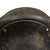 Original German WWII Luftschutz Civil Air Defense Beaded M40 Helmet Shell - marked Q64 Original Items