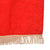 Original German WWII NSDAP National Socialist Party Fringed Podium Banner - 37" x 30"