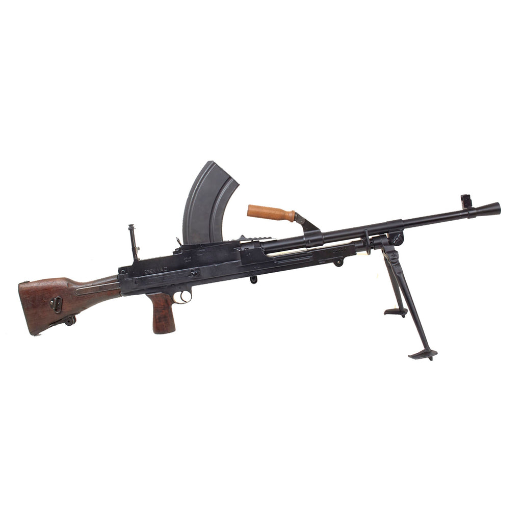 Original British WWII 1944 Dated Bren MkII Display Light Machine Gun by INGLIS Serial 12T9* with Magazine Original Items