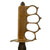 Original U.S. WWI Model 1918 Mark I Trench Knife by L. F. & C. with Quality Reproduction Scabbard Original Items