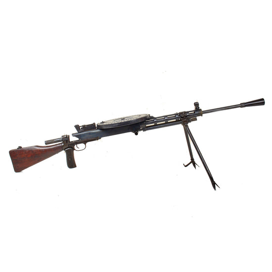 Original Polish 1955 Dated Degtyaryov DPM / DP 28 Display Light Machine Gun Serial 9406 by Radom with Two Magazines and Accessories Original Items