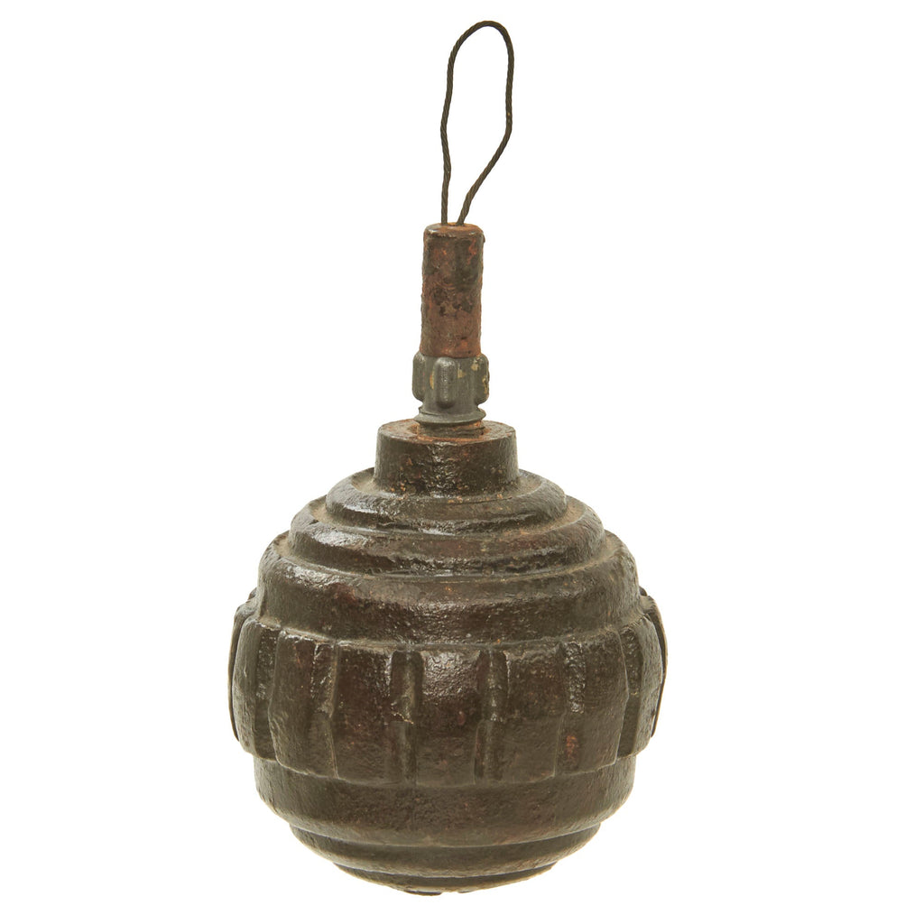 Original German WWI Model 1915 n/A Inert Ball Hand Fragmentation Grenade - Kugelhandgranate Original Items
