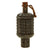 Original Imperial Japanese WWII Inert Type 11 Incendiary Smoke Grenade - Dated 1939 - Rare Original Items
