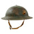 Original U.S. Marine Corps WWII USMC M1917A1 Kelly Helmet With Camouflage Paint- As Used During The Battle of Wake Island Original Items