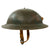 Original U.S. Marine Corps WWII USMC M1917A1 Kelly Helmet With Camouflage Paint- As Used During The Battle of Wake Island Original Items