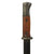 Original German WWII 98k Bayonet by Elite-Diamant with DAK Tropical Painted Scabbard & Web Frog - Dated 1935 Original Items