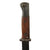 Original German WWII 98k Bayonet by Elite-Diamant with DAK Tropical Painted Scabbard & Web Frog - Dated 1935 Original Items