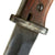 Original German WWII 98k Bayonet by Elite-Diamant with DAK Tropical Painted Scabbard & Web Frog - Dated 1935 Original Items