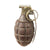Original U.S. WWI Extremely Rare Inert Mk. I Defensive Grenade with WWII M10A2 Fuze Original Items