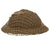 Original Australian WWII Rimless Brodie MkII Steel Helmet with Liner & Torn Helmet Net - Dated 1942
