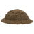 Original Australian WWII Rimless Brodie MkII Steel Helmet with Liner & Torn Helmet Net - Dated 1942
