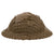 Original Australian WWII Rimless Brodie MkII Steel Helmet with Liner & Torn Helmet Net - Dated 1942