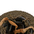 Original Australian WWII Rimless Brodie MkII Steel Helmet with Liner & Torn Helmet Net - Dated 1942