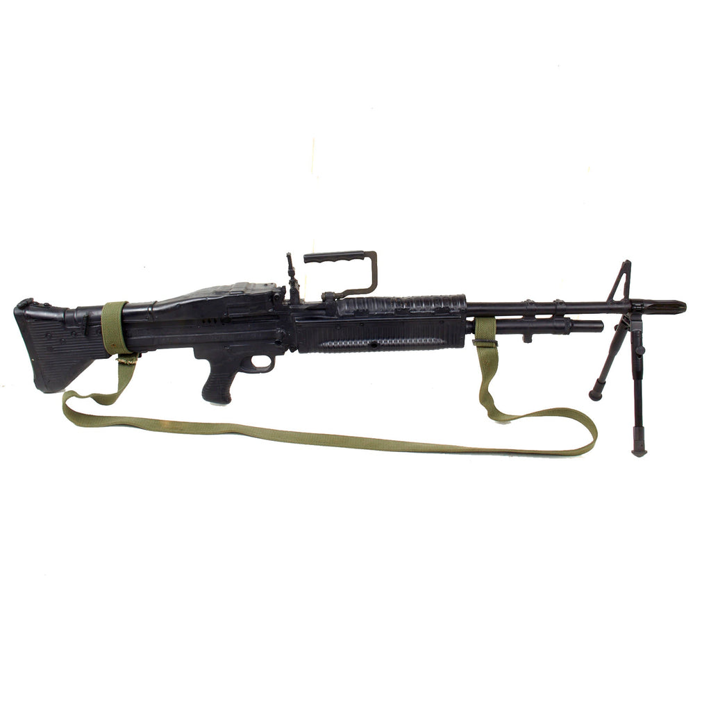 Original U.S. Vietnam War M60 Rubber Duck Trainer Machine Gun - 3rd Army Training Aids Center Ft. Benning, Ga. Original Items