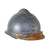 Original French WWI Complete M1915 Adrian Infantry Helmet with Soldat De La Grande Guerre 1914-1918 Brass Plate Original Items