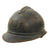 Original French WWI M1915 Adrian Mountain Trooper Chasseurs Helmet with First Pattern Liner & Broken Chinstrap - Horizon Blue Original Items