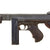 Original U.S. WWII Thompson M1A1 Display Submachine Gun Serial 573245 with Live Barrel, British Fore Stock, and Magazine