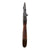 Original U.S. WWII Thompson M1A1 Display Submachine Gun Serial 573245 with Live Barrel, British Fore Stock, and Magazine