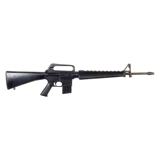 Original U.S. Colt M16A1 AR-15 Rubber Duck Molded Training Rifle Marked TASO - FG Original Items
