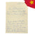 Original Soviet Post-WWII Small Handmade Soviet Flag with Pin & Provenance Note - Lt. Colonel Russell LeRoy Carleton - 6¼ x 8½” Original Items