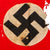 Original German WWII U.S. 30th Infantry Division Captured Flag with 42 Signatures Including USO Performer Jessica Lee with Patch & Collar Disc - 29½ x 42” Original Items