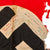Original German WWII U.S. 30th Infantry Division Captured Flag with 42 Signatures Including USO Performer Jessica Lee with Patch & Collar Disc - 29½ x 42” Original Items