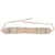 Original Japanese WWII Tiger Senninbari 1000 Stitch Belt with Stitched Coin & Lots of Kanji - 47 x 5 ¾”
