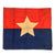 Original Vietnam War North Vietnamese Army Viet Cong Flag - 30 ¾ x 35 ¼”