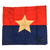 Original Vietnam War North Vietnamese Army Viet Cong Flag - 30 ¾ x 35 ¼”