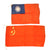 Original U.S. Korean War “Captured” Flag of North Korea & Chinese Communist Party Battle Flag - Matching Construction - 14 x 27” & 14 x 20”