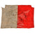 Original Imperial Japanese WWII Large Army Marked Signal Flag Cutoff - 37 x 52” Original Items