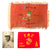 Original U.S. Vietnam War USMC Signed Theater-Made 1st Marines Flag Signed by 45 Marines with FMF Guidon Flag - Presented to C.O. Captain Robert Knowles - 16 x 25½” & 10 x 13½” Original Items