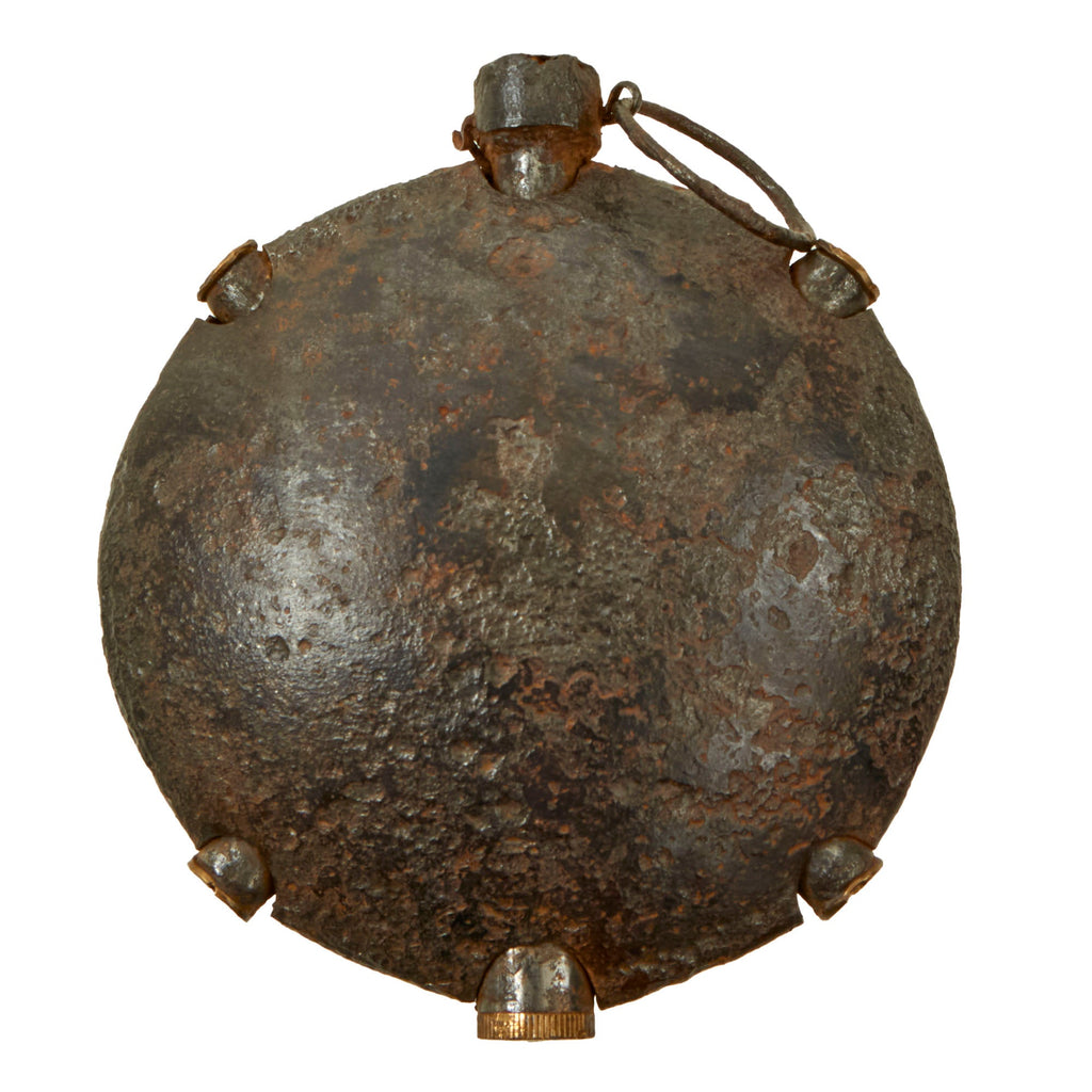 Original German WWI Model 1915 Inert "Turtle" Offensive Discus Hand Grenade - Discushandgranate Original Items
