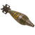 Original U.S. WWII Inert M43A1 81mm Mortar Round with Fuze - Repainted with Added Markings - Dated 1945 Original Items