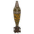 Original U.S. WWII Inert M43A1 81mm Mortar Round with Fuze - Repainted with Added Markings - Dated 1945 Original Items