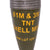 Original U.S. WWII Inert M43A1 81mm Mortar Round with Fuze - Repainted with Added Markings - Dated 1945 Original Items