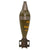 Original U.S. WWII Inert M43A1 81mm Mortar Round with Fuze - Repainted with Added Markings - Dated 1945 Original Items