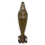 Original U.S. WWII Inert M43A1 81mm Mortar Round with Fuze - Repainted with Added Markings - Dated 1945 Original Items