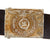 Original German WWII SS EM/NCO Leather Waist Belt with Aluminum Buckle by F. W. Assmann & Söhne - RZM 155/39 ᛋᛋ Original Items