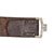 Original German WWII SS EM/NCO Leather Waist Belt with Aluminum Buckle by F. W. Assmann & Söhne - RZM 155/39 ᛋᛋ Original Items