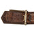 Original German WWII SS EM/NCO Leather Waist Belt with Aluminum Buckle by F. W. Assmann & Söhne - RZM 155/39 ᛋᛋ Original Items