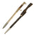 Original German WWII Stuttgart Metropolitan Police Long Dress Bayonet by Alexander Coppel with Scabbard & Frog - Matching Unit Marks Original Items