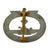 Original German WWII Kriegsmarine Zinc Alloy U-Boat War Badge - U-Boot-Kriegsabzeichen Original Items